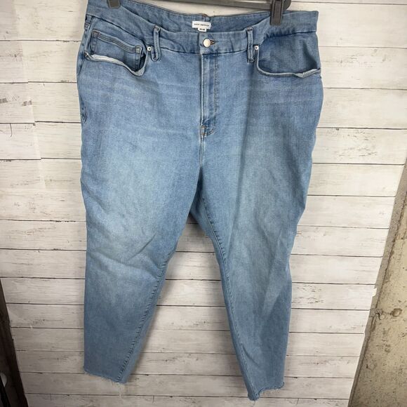 Good American Always Fits Good Legs Indigo 447 Jeans - Picture 2 of 4